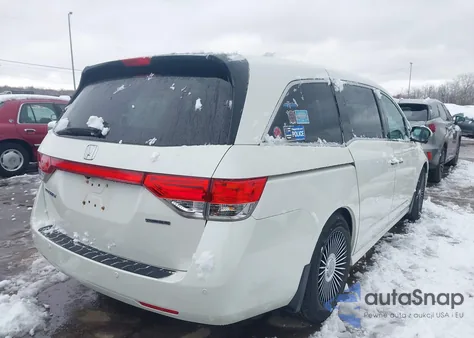 2014 Honda Odyssey Touring/Touring Elite из США, поврежденный, VIN 5FNRL5H91EB133759